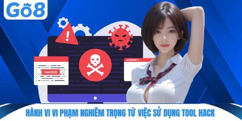 hanh vi vi pham nghiem trong tu viec su dung tool hack Hành vi vi phạm nghiêm trọng từ việc sử dụng tool hack