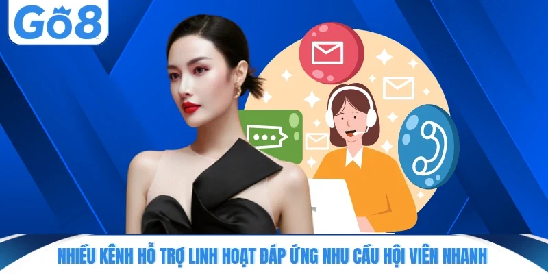 nhieu kenh ho tro linh hoat dap ung nhu cau hoi vien nhanh Nhiều kênh hỗ trợ linh hoạt đáp ứng nhu cầu hội viên nhanh