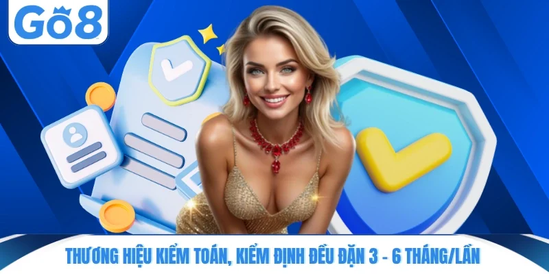 thuong hieu kiem toan kiem dinh deu dan 3 6 thang lan Thương hiệu kiểm toán, kiểm định đều đặn 3 - 6 tháng/lần